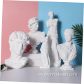 Estatuas de decoración del hogar estatua de yeso cuerpo humano